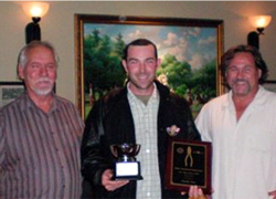 2009 Winner 2009 GPA winner Tim Haas receives Award from Western JETS Directors Lew Williams (left) and Business Manager Venoit (right)